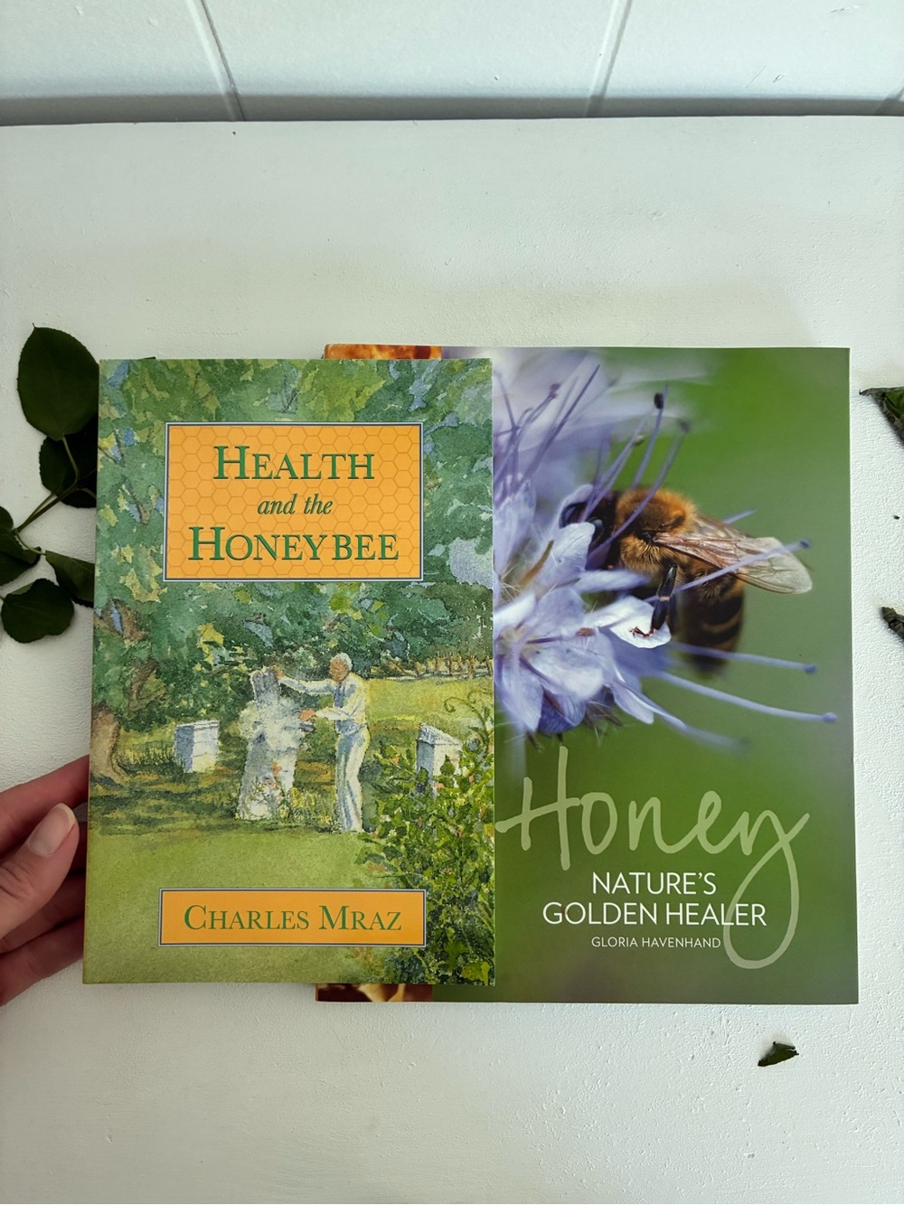 Apitherapy books - 1) Honey: Nature’s Golden Healer & 2) Health and the Honeybee